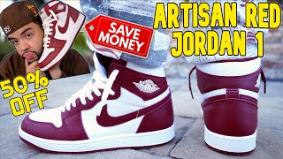 Wait A Sec.. Jordan 1 High Artisanal Red REVIEW + On FEET