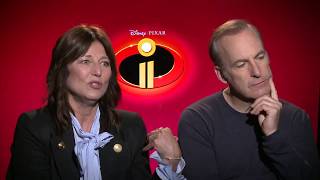 Incredibles 2 Bob Odenkirk & Catherine Keener Interview