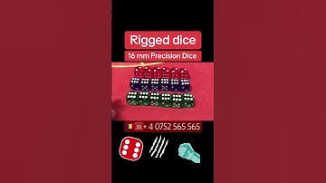 Loaded dice rigged dice crooked dice remote control dice 16mm 5/8” magnetic dice for juiced boards