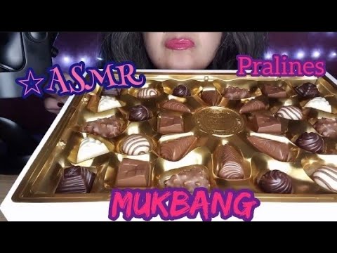 ☆ASMR CHOCOLATE MUKBANG