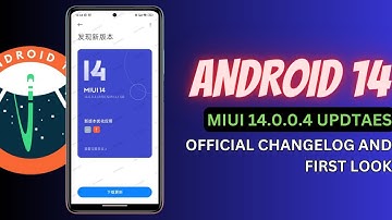 Official MIUI 14 Android 14 Update is Released | MIUI 14.0.0.4 Android 14 Updates