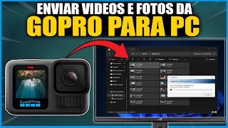 COMO TRANSFERIR e PASSAR VIDEOS e FOTOS da GOPRO HERO para PC (COMPUTADOR ou NOTEBOOK) VIA CABO USB