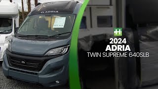 2024 Adria Twin Supreme 640SLB