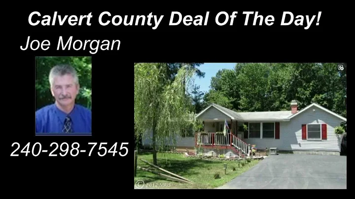 Lusby MD Real Estate Deal Of The Day | Calvert Cou...