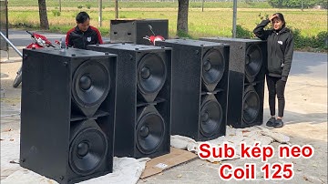 Sub kép neo + array neo , gọn nhẹ - hiệu quả là tiêu chí hàng đầu . DVH audio 0363553277