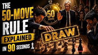 The 50-Move Rule Explained in 90 Seconds ♟️#chess