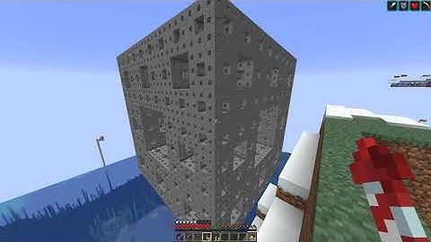 Minecraft: Menger Sponge Completed
