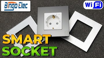 Модульная умная WiFi розетка Bingoelec с энергомониторингом Tuya Smart