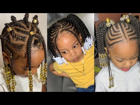 ቆንጆ የልጆች ሹሩባ ስታይል/Kids Fashion Braided Hairstyles For Your Little Girl ...