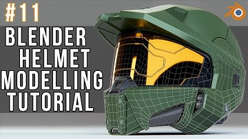 Blender - EP11 | Master Chief Helmet Modelling Tutorial