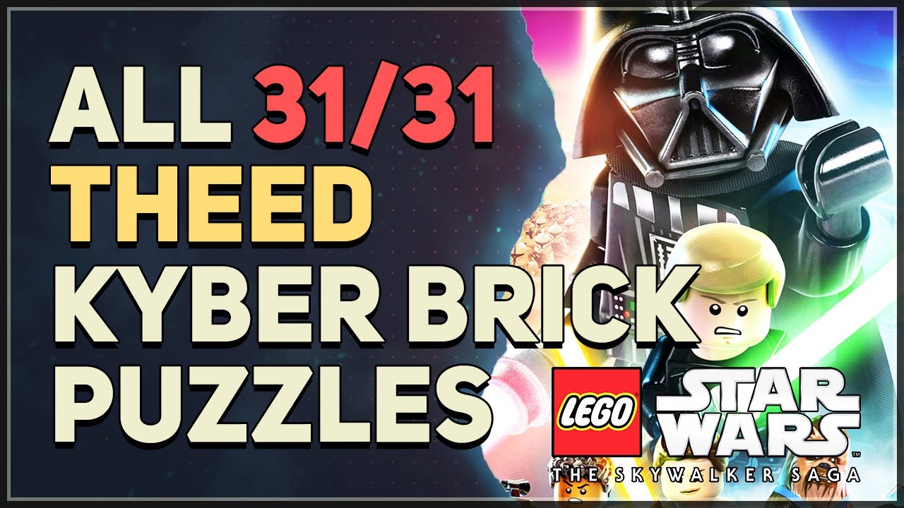 Theed All Kyber Brick Puzzles LEGO Star Wars The Skywalker Saga YouTube