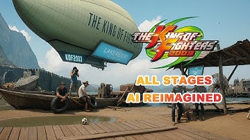 King of Fighter 2003 All Stages AI Reimagined in REAL LIFE. Ultra Realistic!