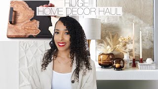 HUGE HOME DECOR HAUL | HOMEGOODS, CB2, TARGET, IKEA, WEST ELM