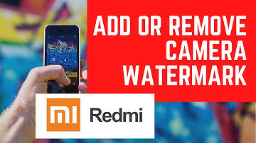 How to Add or Remove Camera Watermark in Redmi Smart Phone