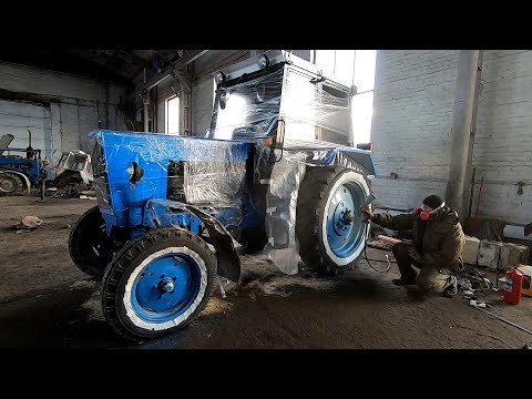 Видео: Заводим МТЗ 80 После ремонта Полевая сварка (24 часть)