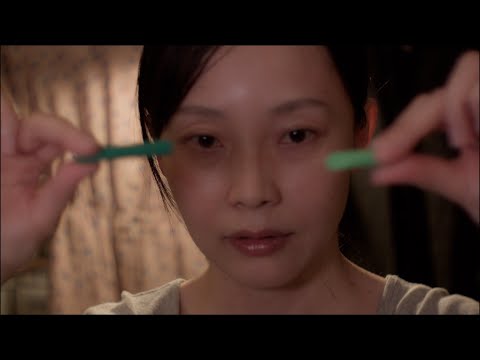 ASMR  ファスト脳神経の目の検査 ロールプレイ