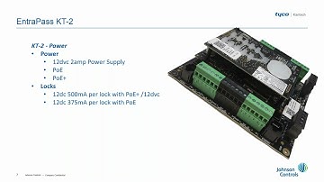 Kantech KT-2 &  Entrapass 8.40 Presentación