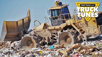 Landfill Compactor for Children | Truck Tunes for Kids | Twenty Trucks Channel