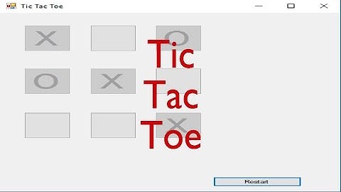 C# - Tic Tac Toe Documentary Final Video