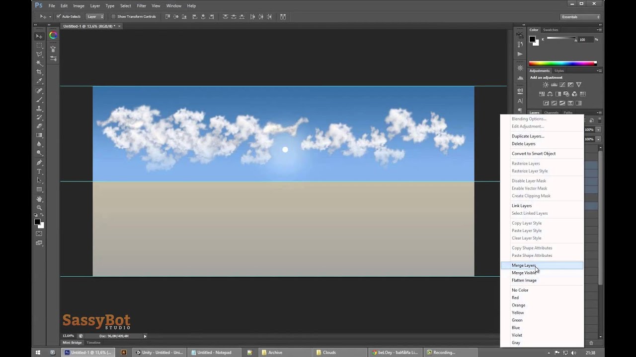 Skybox Photoshop To Unity 3d Youtube - roblox skybox template