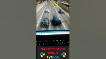 Car detection using python #pythonprogramming #reels #code