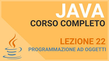 Introduzione alla Programmazione ad Oggetti in Java OOP - JAVA TUTORIAL ITALIANO 22
