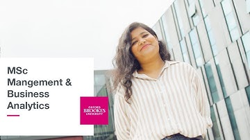 MSc Management & Business Analytics | Oxford Brookes University