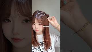 Cute Cat Ear Hairstyle 🐱🎀  Easy Hairstyle for Flat Hair