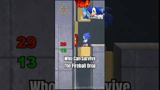 Who Can Survive The Fireball Drop? (Part 2)