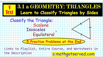 3.1 a Geometry Classifying Triangles Learn What  need to know mathgotserved classify how worksheet