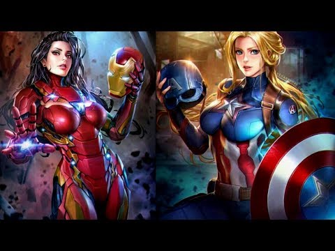 Female Version Of Marvel & DC Superheroes & Supervillans..
