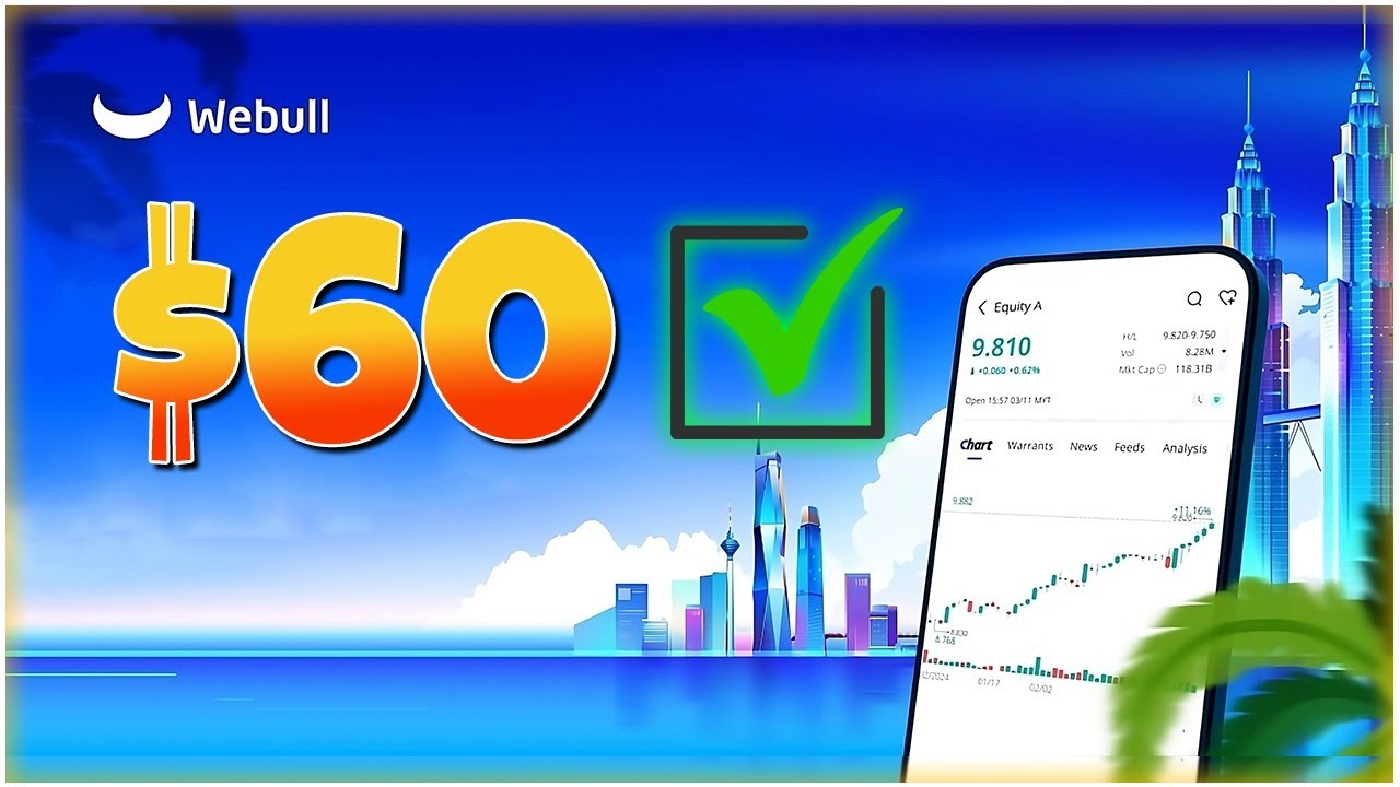 Webull: veja como funciona o bônus de até 60 dólares e como fazer o saque