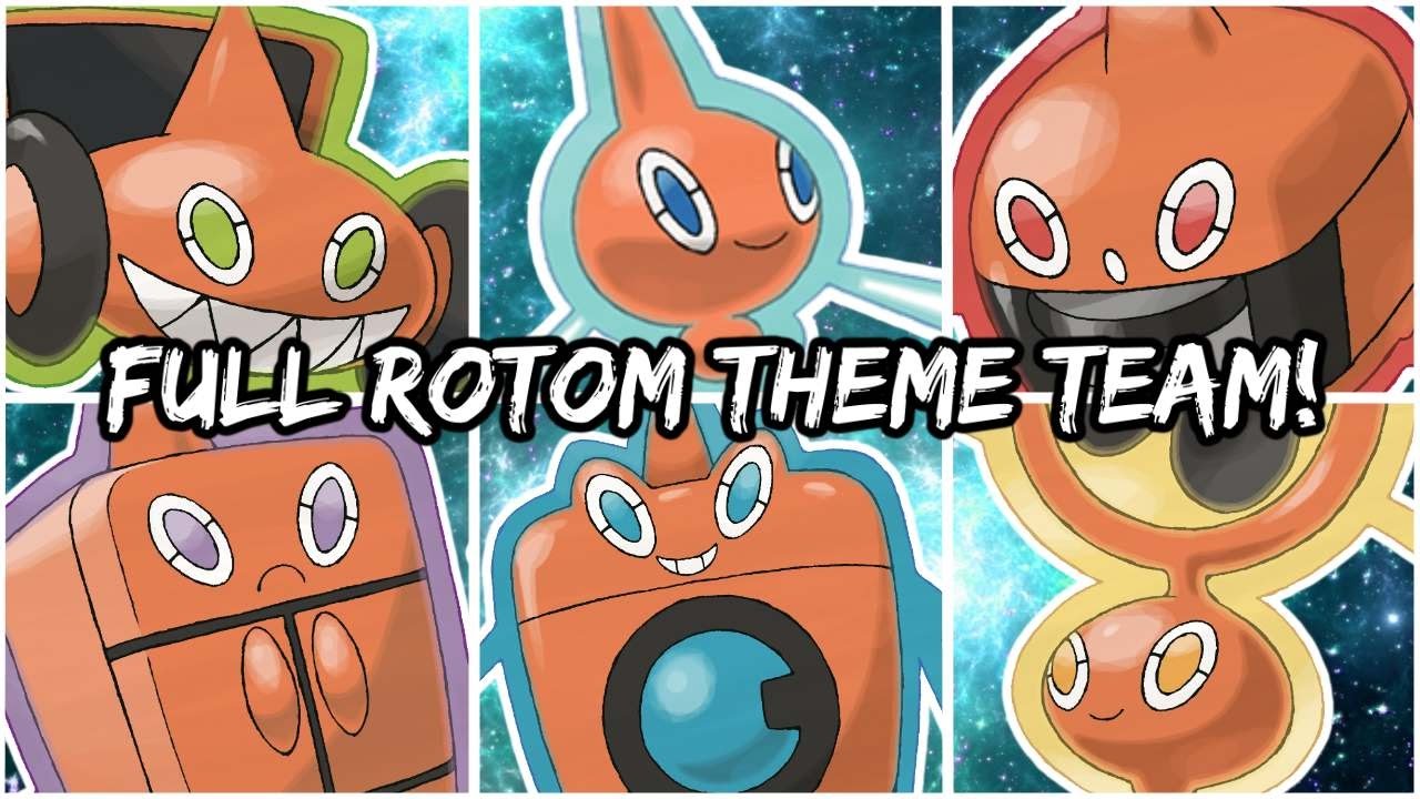 Pokemon Project Rotom Project Pokemon - FULL ROTOM THEME TEAM! - YouTube