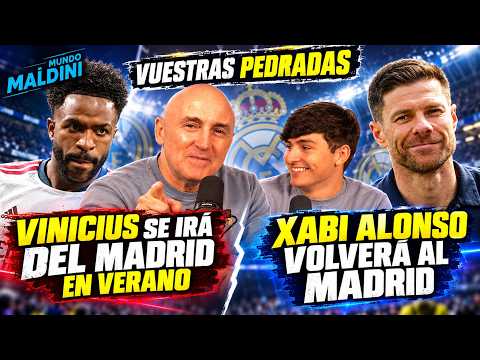 "VINICIUS SE IRÁ DEL REAL MADRID" ¿VOLVERÁ XABI ALONSO? "DE JONG CENTRAL" | VUESTRAS PEDRADAS
