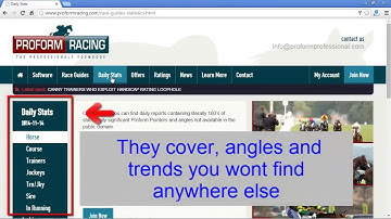 what information is available for free on the Proform web site