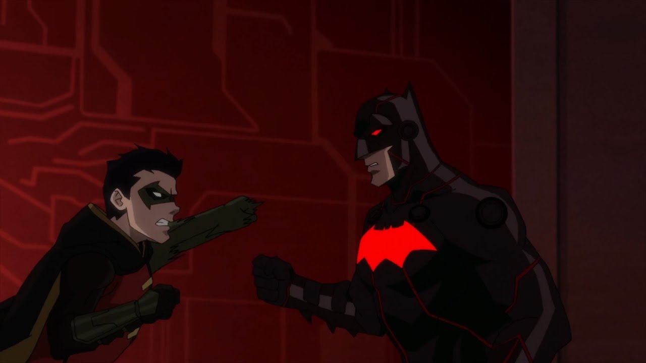 Justice League Dark: Apokolips War - Batman VS Robin (Damian Wayne) -  YouTube