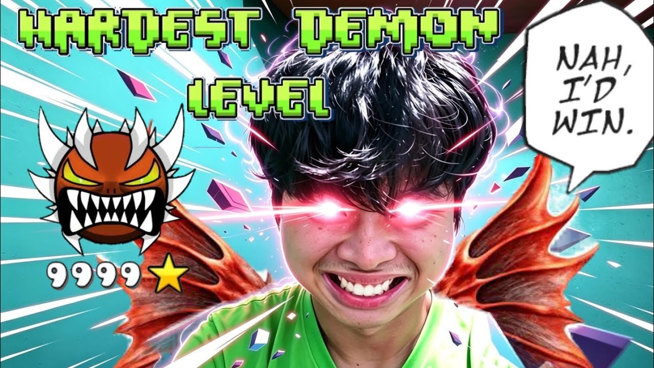 I have just beaten the hardest Geometry Dash level - YouTube