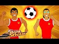 S5 e9  the determinator  supastrikas soccer kids cartoons  super cool football animation  anime