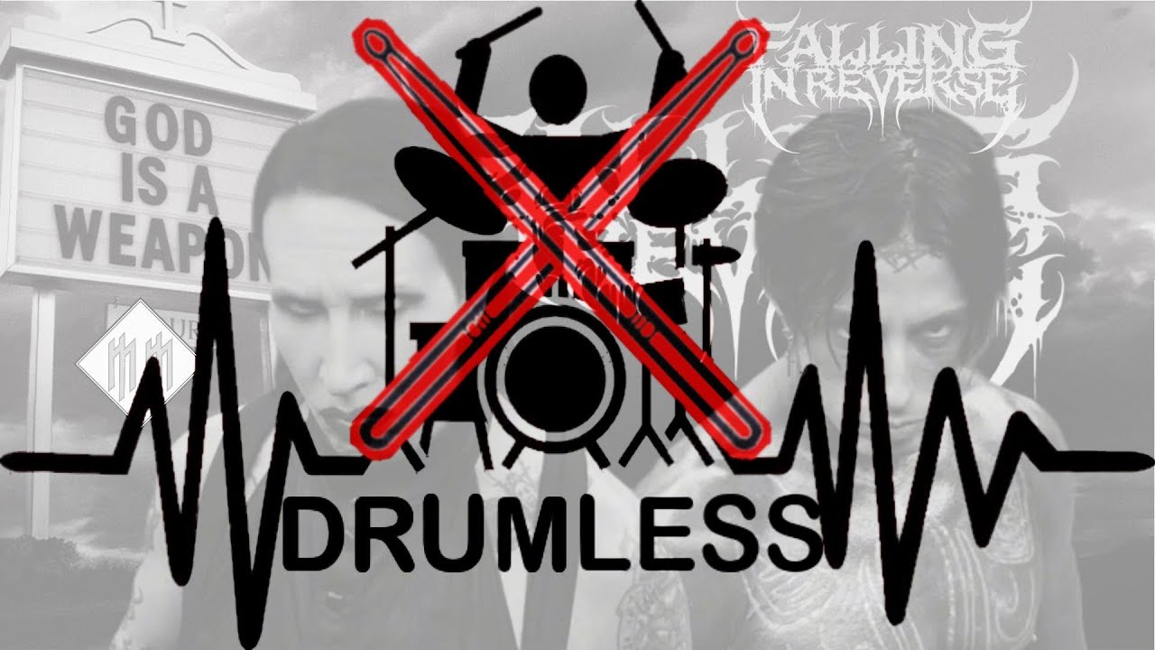 Falling In Reverse feat. Marilyn Manson - God Is A Weapon (Drumless Score)
