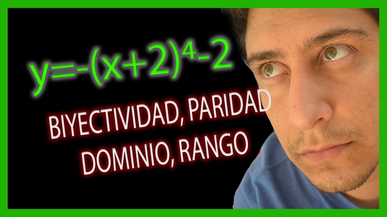 ⚫️ Ejercicios de FUNCIONES POLINÓMICAS | GRÁFICAS, BIYECTIVIDAD, PARIDAD, DOMINIO y RANGO, CEROS