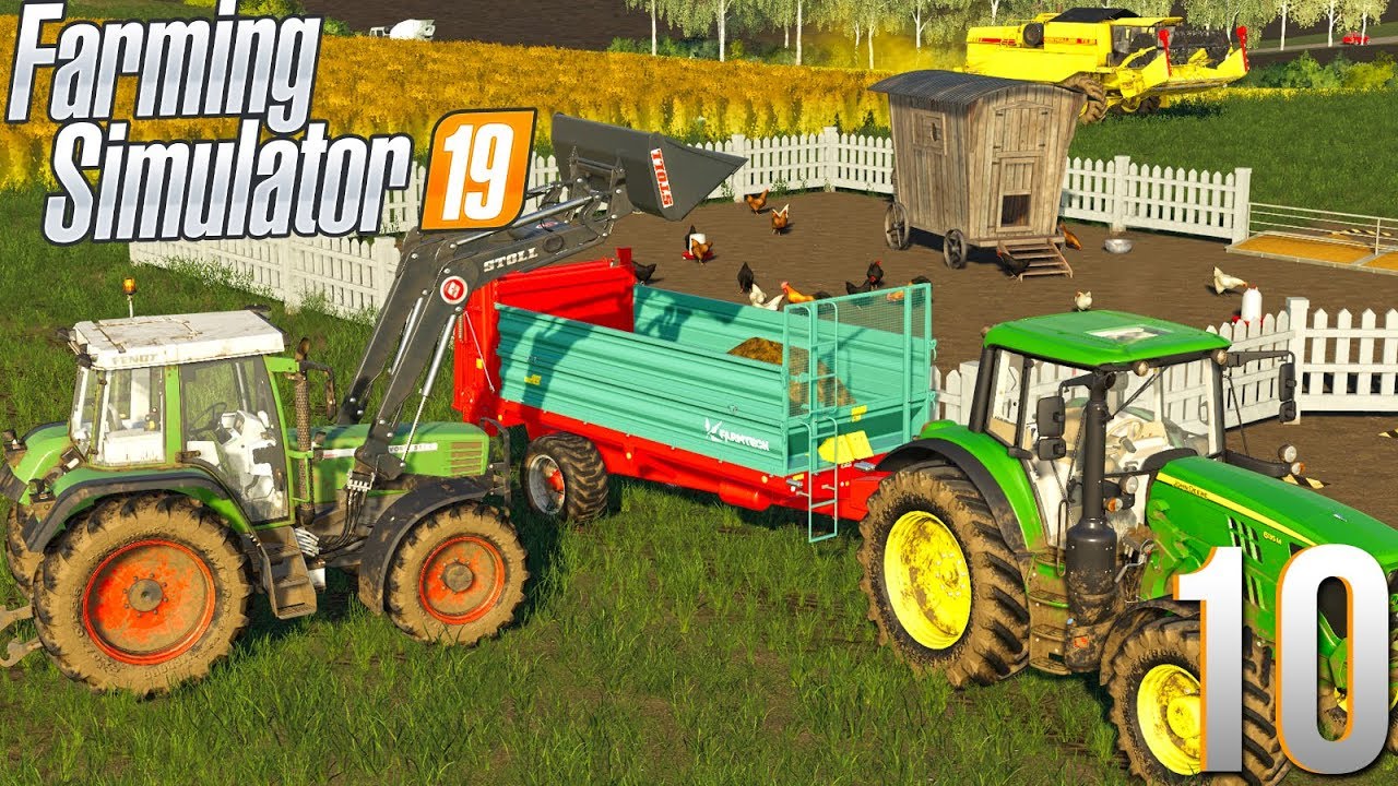 Epandage De Fumier Farming Simulator 19 Youtube