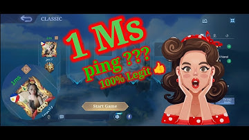 How to fix Red ping in Mobile  Legends problems | no more Lag | 1 Ms 100 % legit