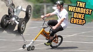 THIS BIKE HAS 5 WHEELS - THE WEIRDEST BIKE EVER