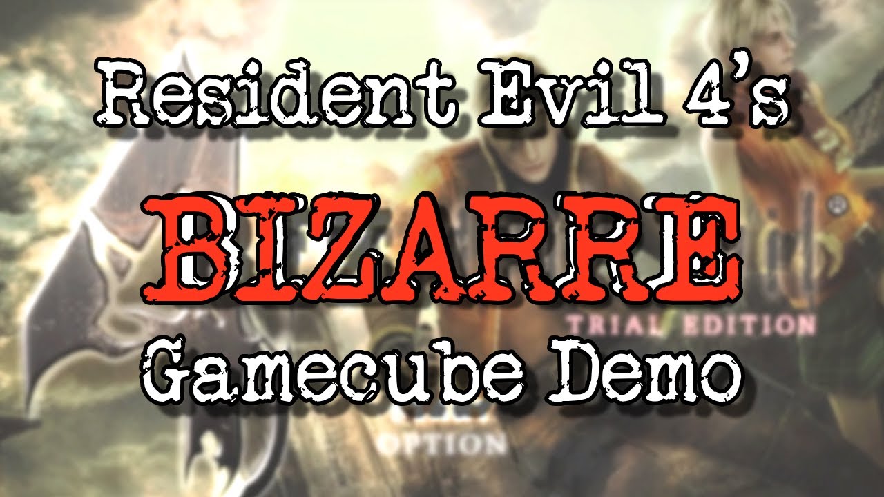 Демонстрация Resident Evil 4 BIZARRE для Gamecube...