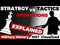 Explained tactics  operations  strategy