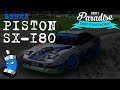 MTA Drift Paradise: Рисуем винил PISTON на NISSAN SX-180