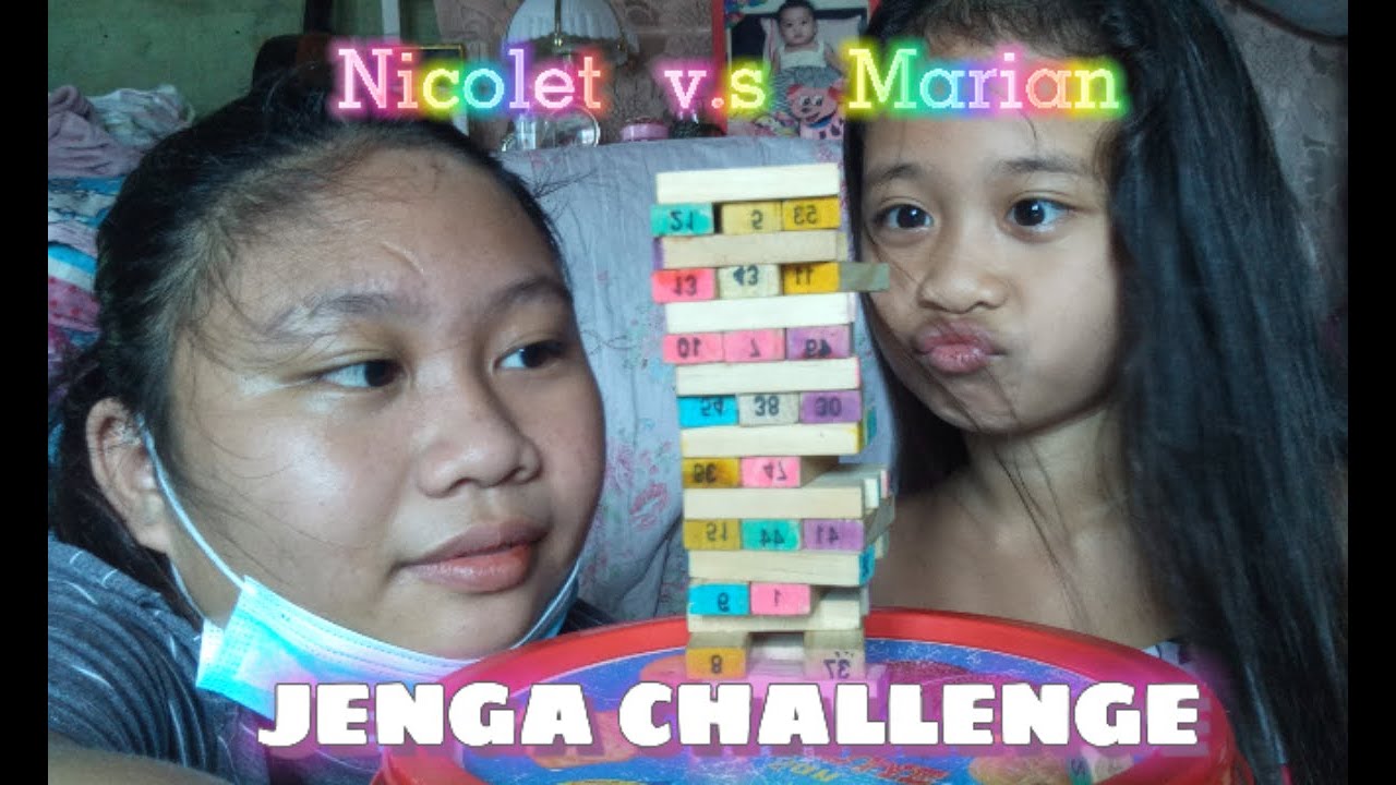Jenga Challenge with Consequences // With Kabibeh Nicole YouTube