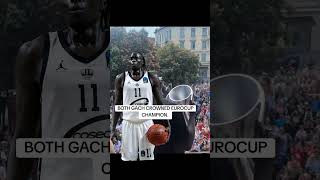 BOTH GACH CROWNED EUROCUP CHAMPION.