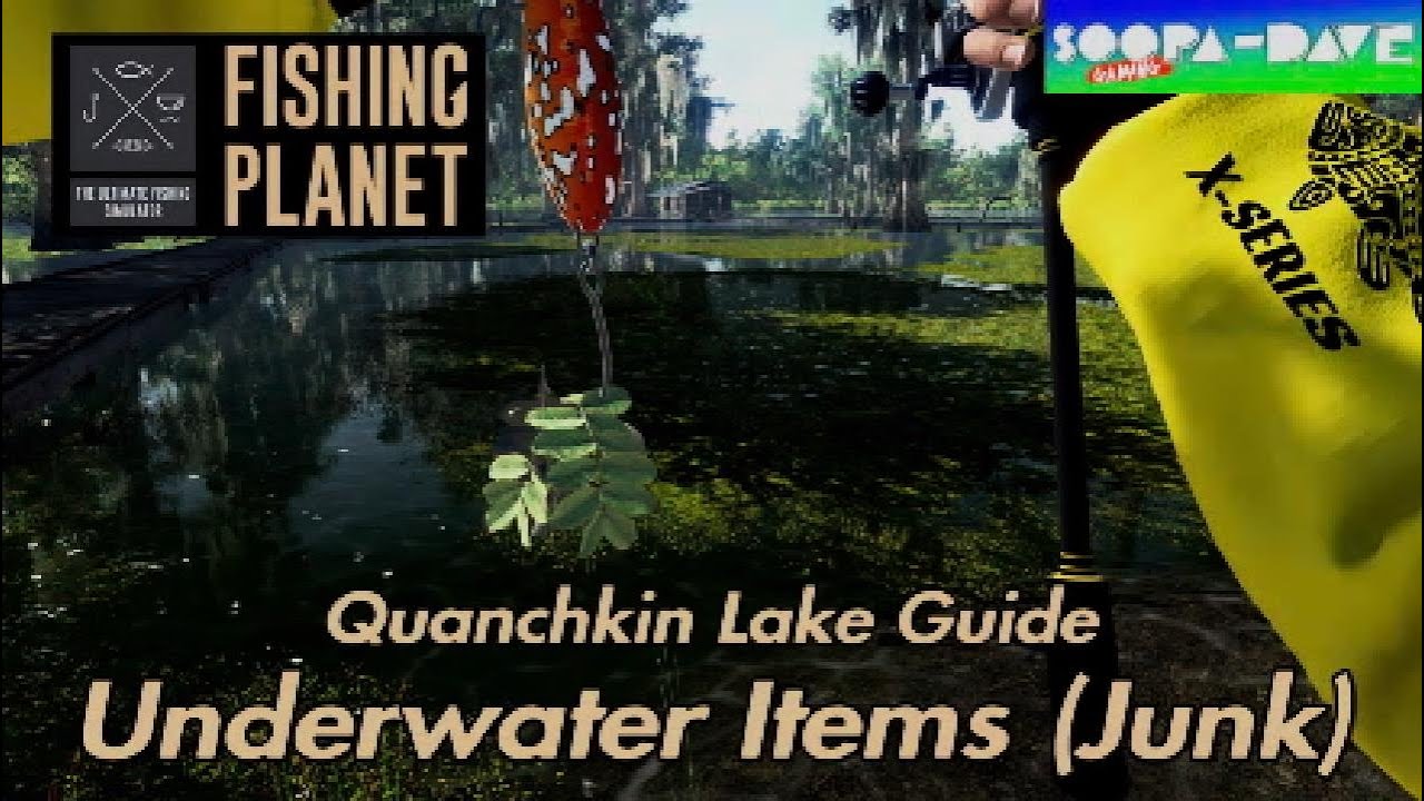 Quanchkin Lake Underwater Items Junk Junker Challenge Fishing