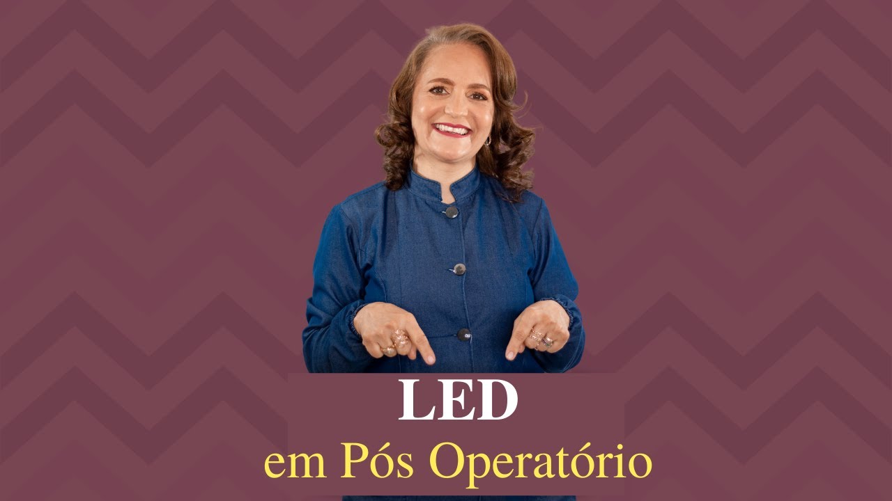 Como usar led e laser no pós operatório - Jaqueline Estética